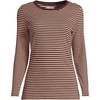 Rich Coffee/Heather Stripe