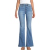 image:imageLands End Womens Denim High Rise Skinny Flare JeansBeau Blue