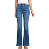 image:imageLands End Womens Denim High Rise Skinny Flare JeansIndigo Tide Blue