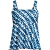 Navy/White Bias Tie Dye