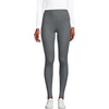 image:imageLands End Womens High Rise Serious Sweats FleeceLined Pocket LeggingsCharcoal Heather