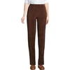 image:imageLands End Womens Knit Corduroy Pants  High Rise CottonRich Stretch Knit PullOn Casual Trousers Work Travel Lounge Petite and Plus SizesRich Coffee