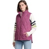 image:imageLands End Womens Quilted Puffer Vest  Recycled Insulation WaterResistant Shell Stand Collar Full Zip Layering Travel Petite and Plus SizesLight Raspberry