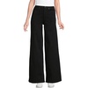 image:imageLands End Womens Recover Denim High Rise Extra Wide Leg JeansBlack