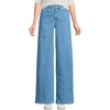 image:imageLands End Womens Recover Denim High Rise Extra Wide Leg JeansHutton Blue Wash