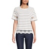 Ivory/Black Fine Stripe