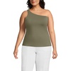 image:imageLands End Womens Slender One Shoulder TopSunwashed Olive