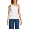 image:imageLands End Womens Slender One Shoulder TopWhite