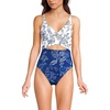 White/Blue Vintage Floral Mix