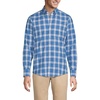 image:imageMens Traditional Fit No Iron Twill ShirtMariner Blue Plaid