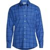 Muted Cobalt Blue/Black Plaid