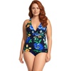 Navy/Exploded Poppy Floral