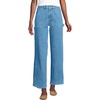 image:imageWomens Soft Denim High Rise Utility Cargo Ankle JeansHutton Blue Wash