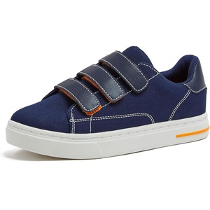 image:imageLands End Boys and Girls Sneakers No Tie Casual Tennis Shoes for Boys and Girls Size 510 Toddler Little and Big Kids 11 to 7 Blue or White with Hook and Loop StrapsDeep Sea Navy