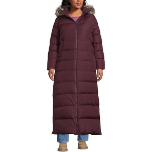 image:imageLands End Womens Down Maxi Winter CoatLush Burgundy