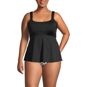 image:imageLands End Womens Flutter Tankini TopBlack