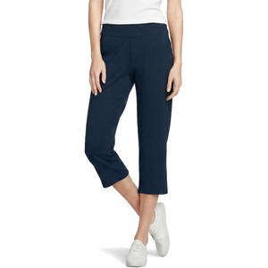 image:imageLands End Womens Starfish Mid Rise PullOn Crop PantsRadiant Navy