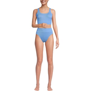 image:imageLands End Womens Tankini Swimsuit SetLake Blue Ottoman