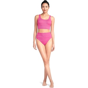 image:imageLands End Womens Tankini Swimsuit SetPink Ottoman