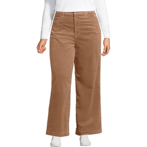 image:imageWomens Tencel Fiber High Rise Wide Leg PantsMaple Toffee
