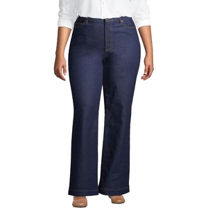 image:imageWomens Tencel Fiber High Rise Wide Leg PantsRiver Rinse