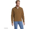 image:imageLands End Mens Anyweather Fleece Quarter Zip PulloverWarm Bronze