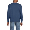 image:imageLands End Mens SuperT Long Sleeve TShirt  575 oz Midweight Cotton Covered Neck Seam Sewn Side Seams Rib Cuffs Layering Big and Tall SizesNautical Blue Heather