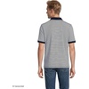 image:imageLands End Mens Supima Cotton Polo Shirt  Short Sleeve AmericanGrown Supima Interlock Knit Raised Collar Straight Hem Business Casual Big and TallRadiant Navy Micro Stripe