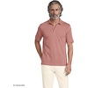 image:imageLands End Mens Supima Cotton Polo Shirt  Short Sleeve AmericanGrown Supima Interlock Knit Raised Collar Straight Hem Business Casual Big and TallVintage Mauve