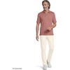 image:imageLands End Mens Supima Cotton Polo Shirt  Short Sleeve AmericanGrown Supima Interlock Knit Raised Collar Straight Hem Business Casual Big and TallVintage Mauve
