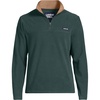 image:imageLands End Mens Anyweather Fleece Quarter Zip PulloverGreen Gables