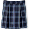 image:imageSchool Uniform Girls Plaid Skort Top of KneeFrench Blue Plaid