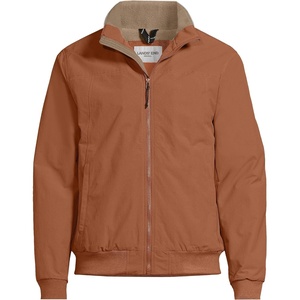 image:imageLands End Mens Classic Squall Waterproof Insulated JacketRich Ginger Brown