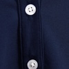 image:imageLands End Womens Knit 2 Piece Pajama Set  Long Sleeve Top and PantsDeep Sea Navy Even Stripe