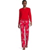 Compass Red/Ivory Floral