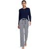 Deep Sea Navy Even Stripe