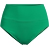 image:imageLands End Womens Chlorine Resistant Pinchless High Waisted Bikini BottomsVibrant Clover
