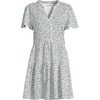 image:imageLands End Womens Cotton Jersey Tiered Mini DressFresh Clover Pressed Flower