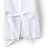 image:imageLands End Womens Poplin Tie Sleeve ShirtWhite