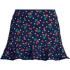 image:imageLands End Womens Ruffle Hem Swim SkirtNavyBerry Dot