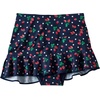image:imageLands End Womens Ruffle Hem Swim SkirtNavyBerry Dot