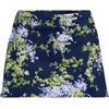 image:imageLands End Womens Tummy Control Skirt Swim BottomsNavyWhite Blooms