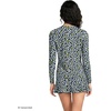 image:imageLands End Womens UPF 50 Rash Guard  Long Sleeve Chlorine Resistant Crew Neck MoistureWicking Beach Paddleboarding Petite and Plus SizesNavy Mini Bloom Floral