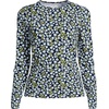 image:imageLands End Womens UPF 50 Rash Guard  Long Sleeve Chlorine Resistant Crew Neck MoistureWicking Beach Paddleboarding Petite and Plus SizesNavy Mini Bloom Floral