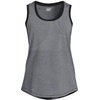 image:imageWomens Sleeveless Power Performance Scoop Neck Curved Hem Tunic TankBlack Pinstripe