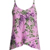 image:imageWomens Tulip Hem Tankini TopPinkWhite Blooms