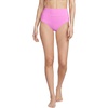 image:imageLands End Womens Chlorine Resistant Pinchless High Waisted Bikini BottomsAster Pink