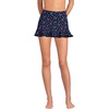 image:imageLands End Womens Ruffle Hem Swim SkirtNavyBerry Dot