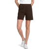 image:imageLands End Womens Sport Knit High Rise ShortsRich Coffee