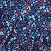 image:imageLands End Girls Long Sleeve Gathered Waist Jersey DressDitsy Floral MultiNavy